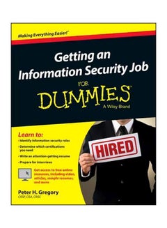 Getting An Information Security Job For ... Paperback English by Peter H. Gregory - 3/9/2015 