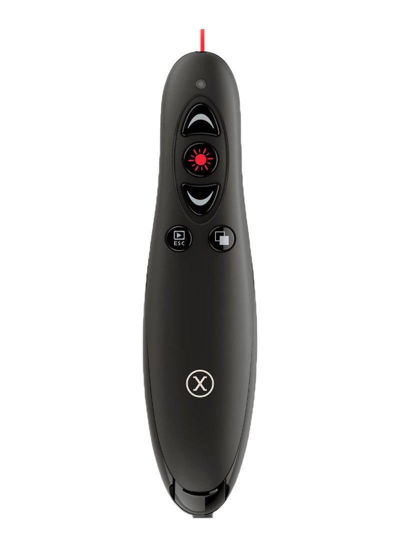Professional Wireless Presenter Remote Black