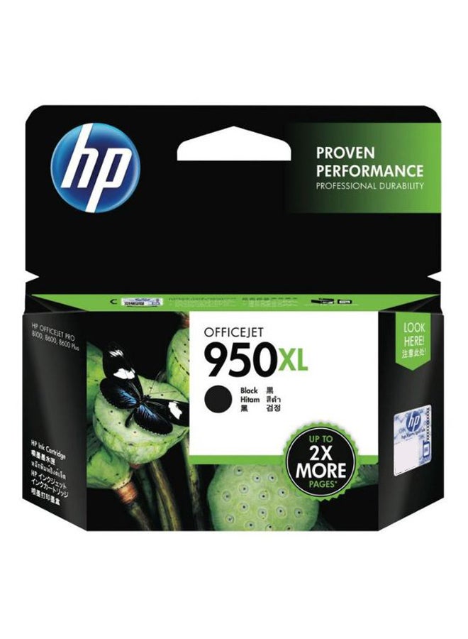 HP 950XL OfficeJet Printer Toner Cartridge Black 