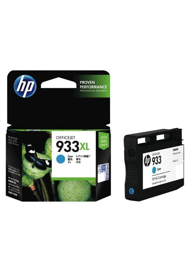 HP 933XL High Yield Original Ink Cartridge Cyan