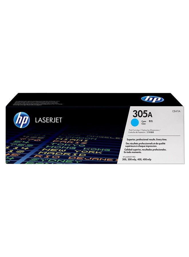 HP 305A Original LaserJet Toner Cartridge Blue - Image 2