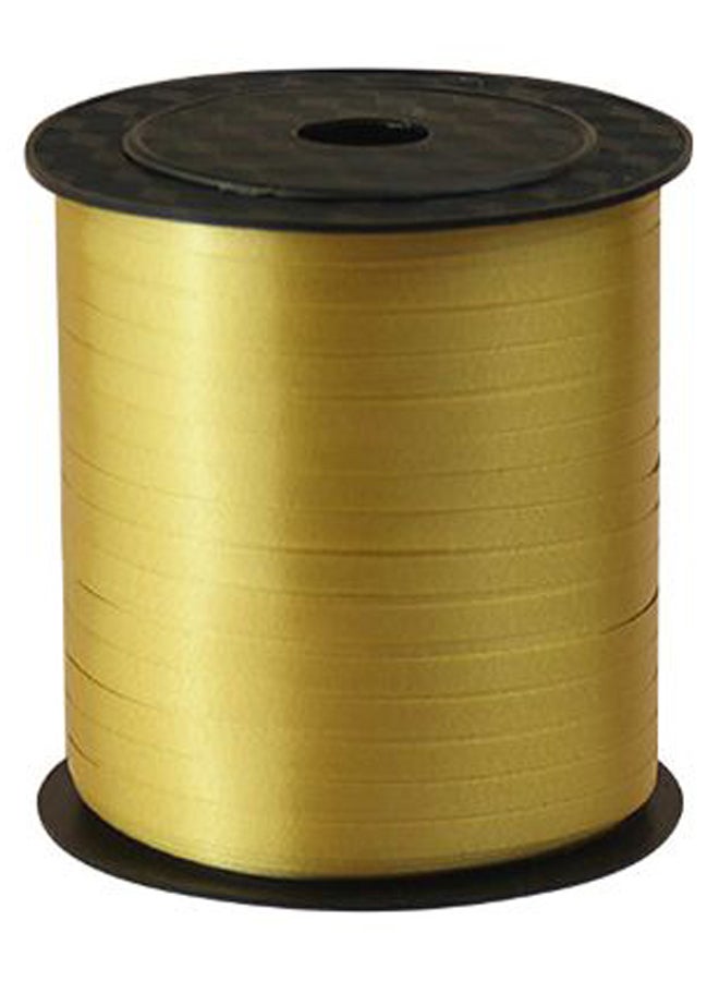 رول شريط لتغليف الهدايا وربط البالونات ذهبي