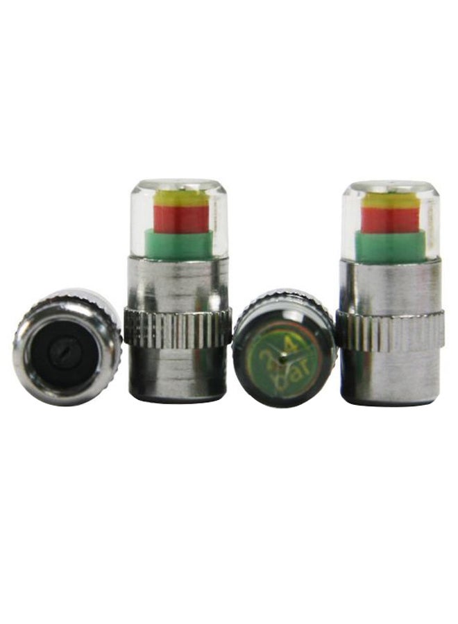 Generic Car Tire Pressure Indicator Valve Cap 