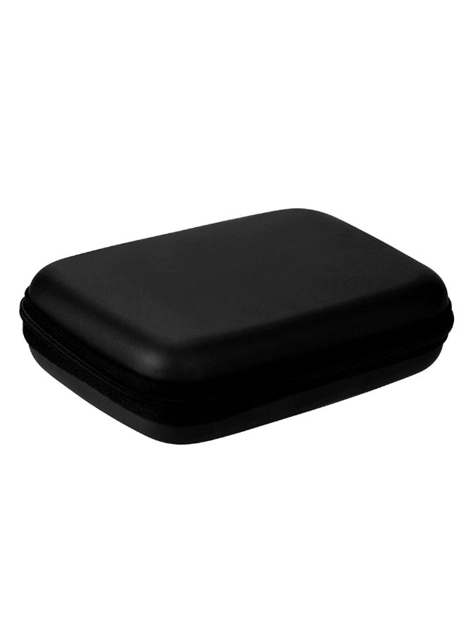 Portable External Hard Disk Case Black