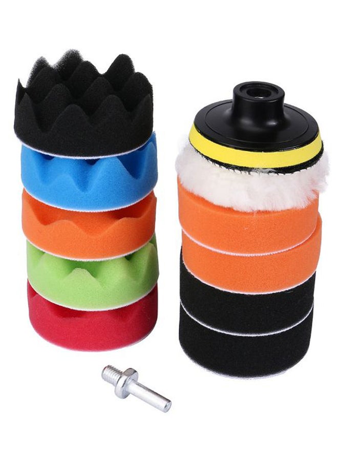 Generic 11-Piece Car Buffing Polishing Sponge Pad Set 