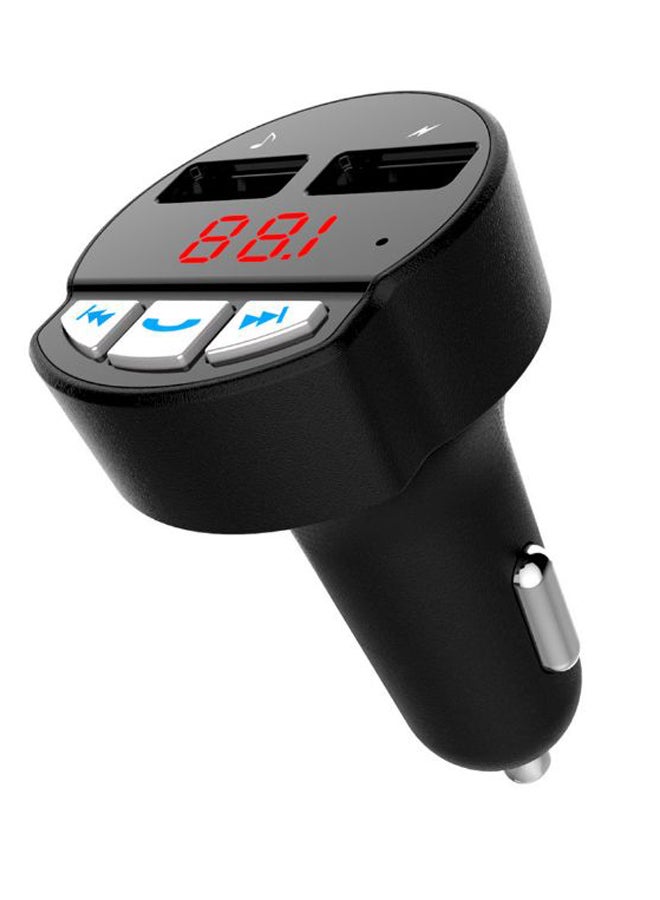 Multi-Functional Wireless Car Charger Black