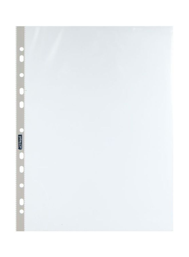 Fegol 100 Piece File Holder Clear - Image 1