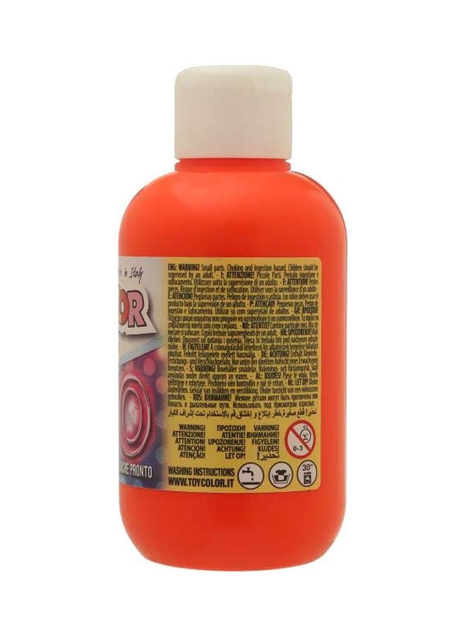 Toy Color Play With Us Fluo Acrylic Colour Orange  - Image 2