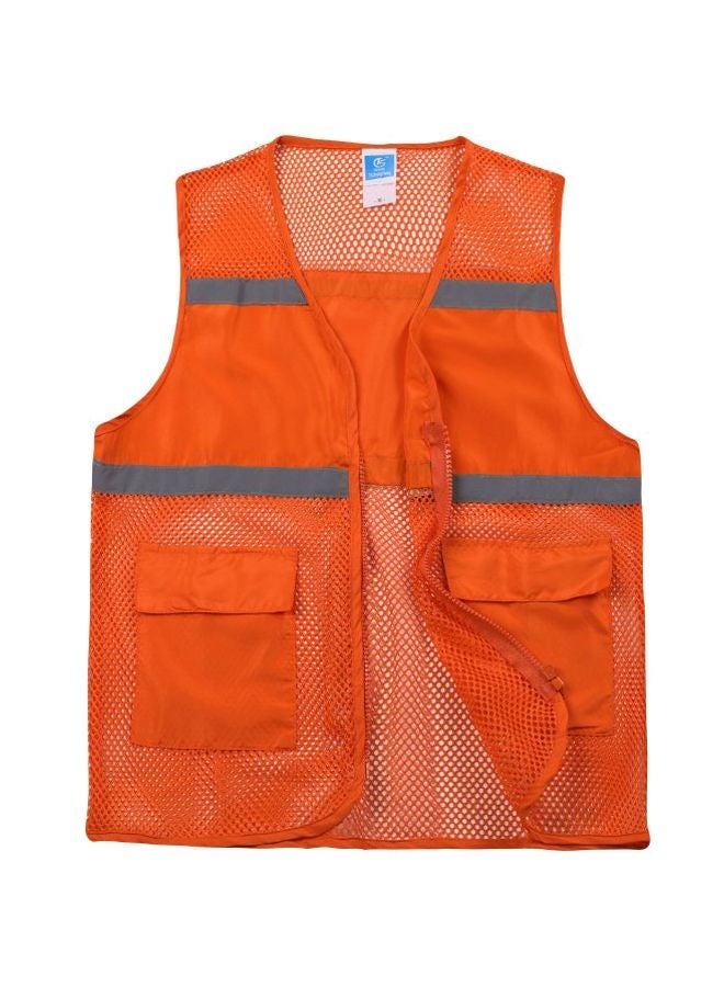 Light Safety Jacket Orange/Grey 15x10x2.8cm 