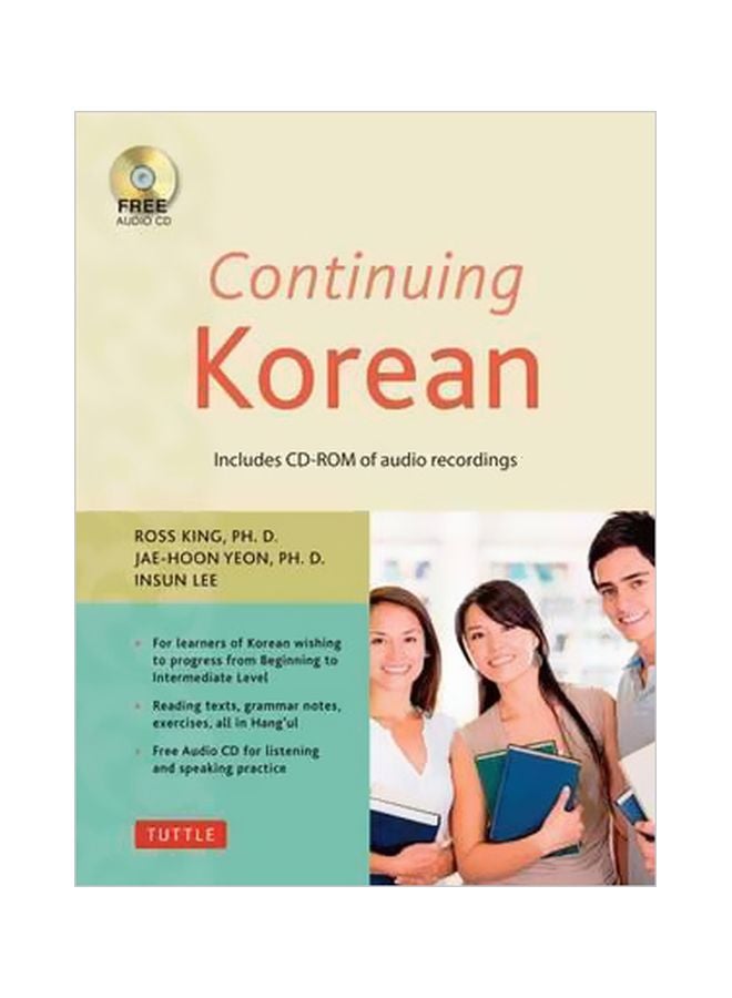 Continuing Korean : Includes CD-Rom Of Audio Recordings Paperback English by Ross King - 42171