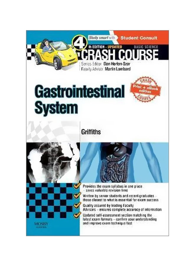Crash Course Gastrointestinal System Paperback English by Megan Griffiths - 20/Feb/15