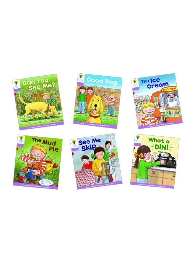 Oxford Reading Tree:Level 1+: Pack Of 6 Books Paperback English by