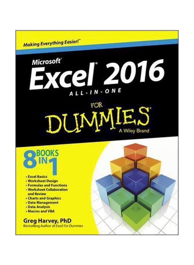 null - Excel 2016 All In One For Dummies paperback english - Image 1