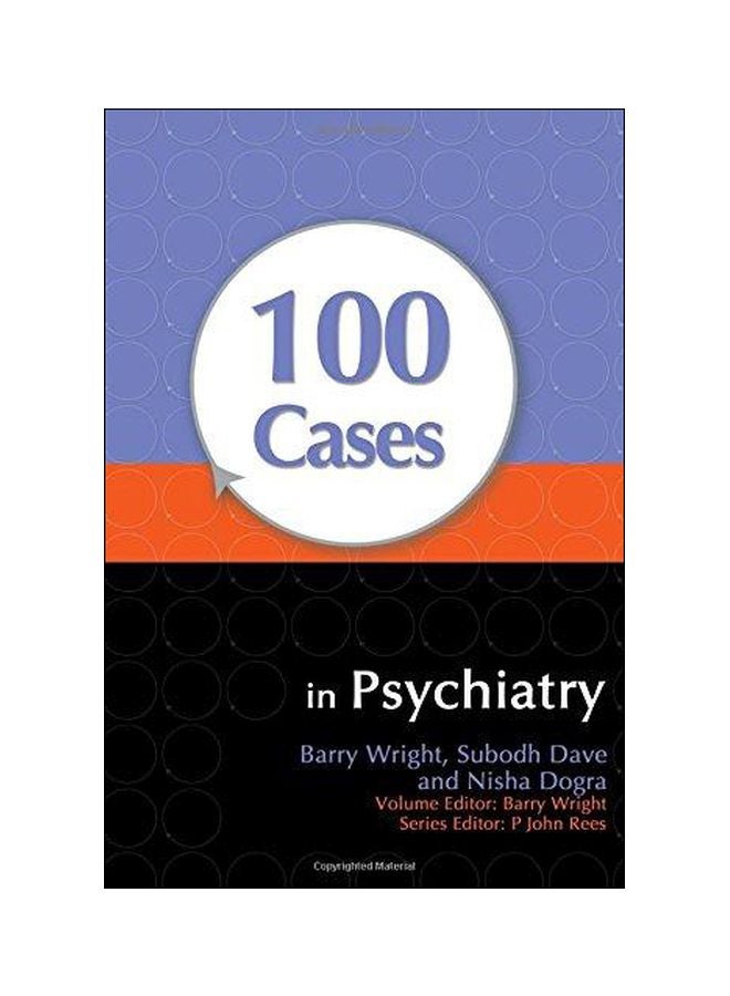 100 Cases In Psychiatry Paperback English by Subodh Dave - 25/Jul/10 