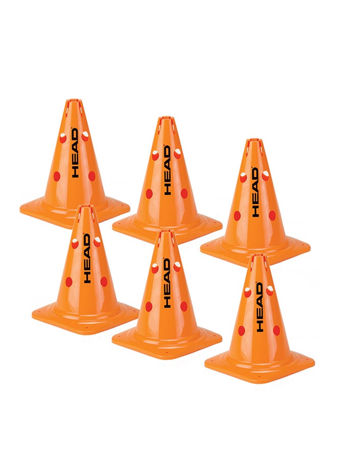 HEAD 6-Piece Tennis Court Article Big Cones - Image 1