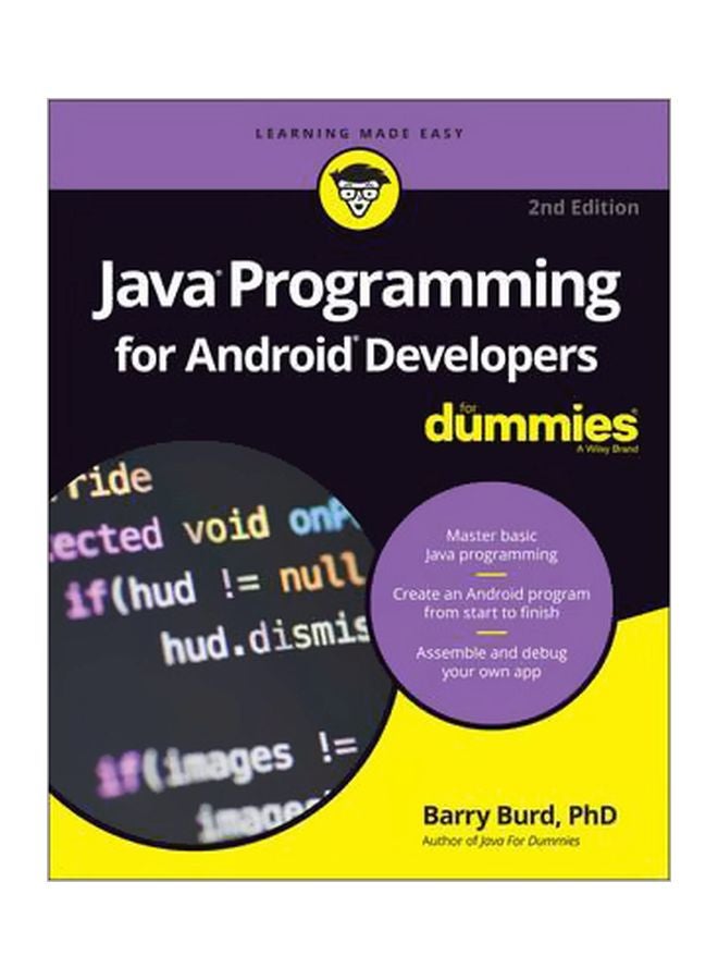 Java Programming For Android Developers: For Dummies paperback english - 7/Nov/16