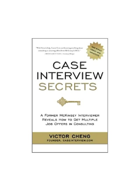 Case Interview Secrets Paperback English by Victor Cheng - 41019