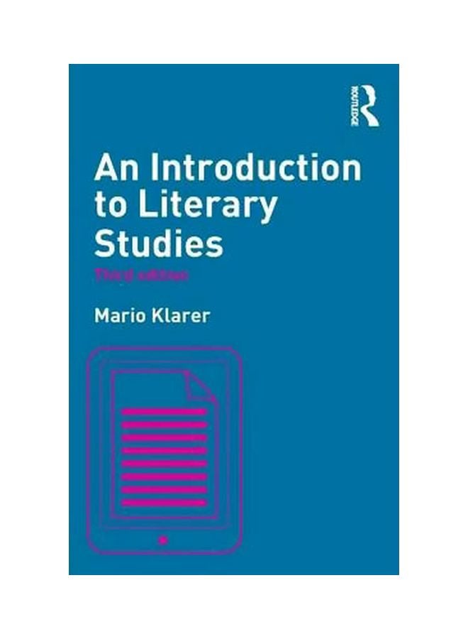 An Introduction To Literary Studies paperback english - 28/Jul/13