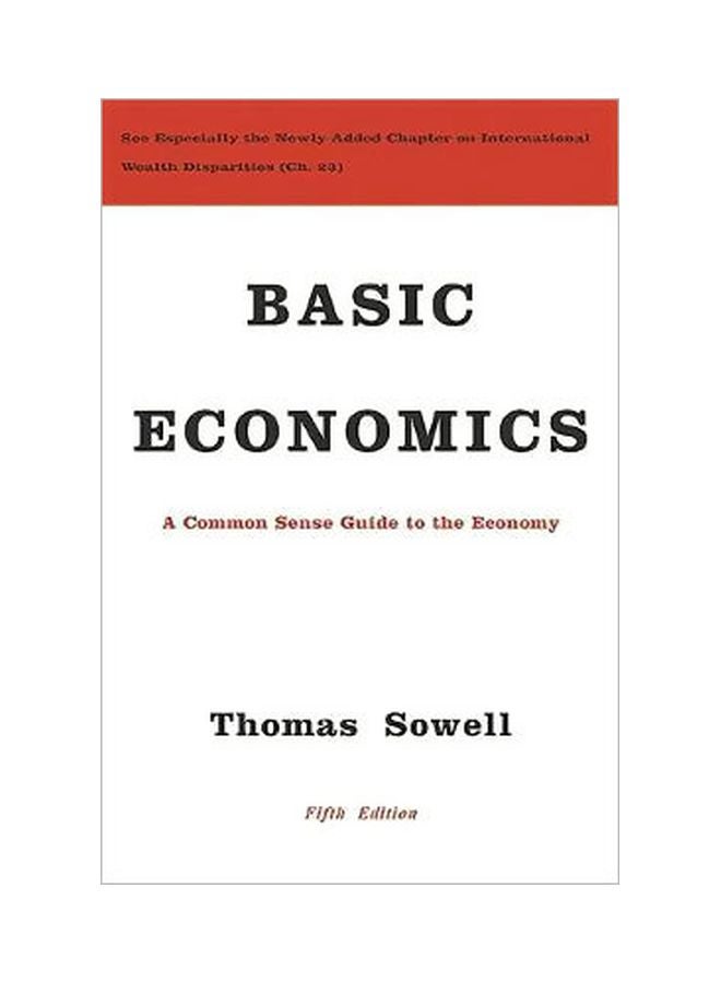 Basic Economics: A Common Sense Guide To The Economy Hardcover English by Thomas Sowell - 42004