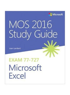 MOS 2016 Study Guide Microsoft Excel paperback english - 6/Nov/16 
