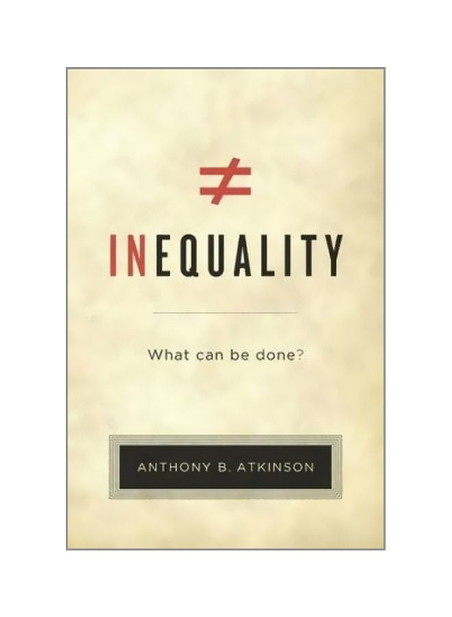Inequality : What Can Be Done? hardcover english - 11/May/15 