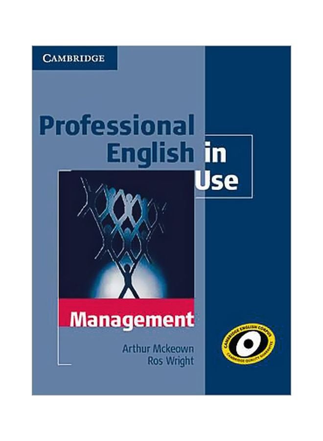 Professional English In Use Management With Answers Paperback English by Arthur McKeown - 40868