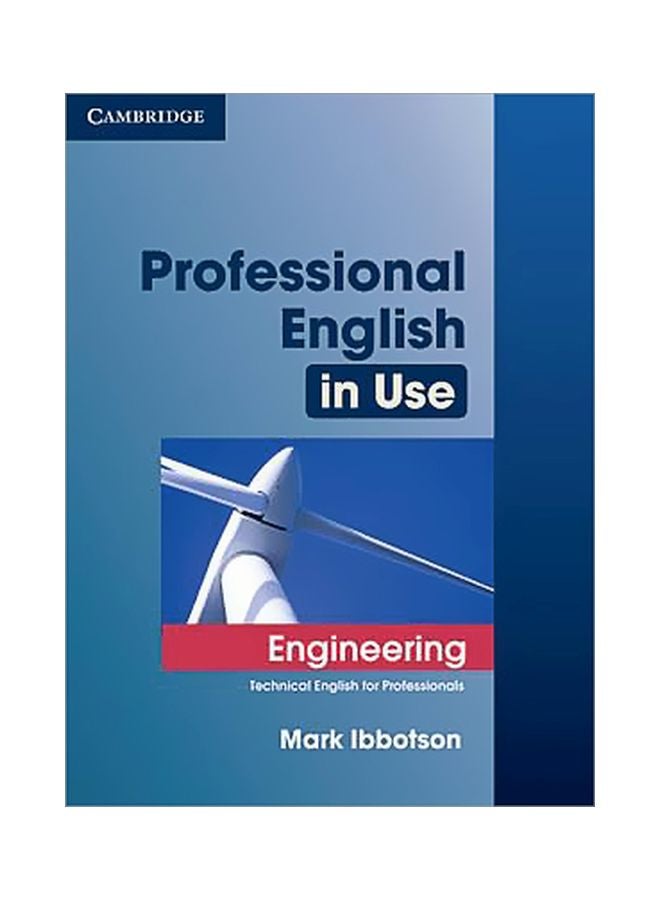 null - Professional English In Use Engineering With Answers: Technical English For Professionals Paperback English by Mark Ibbotson - 40178 - Image 1
