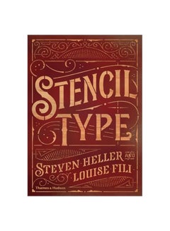 Stencil Type Paperback English by Steven Heller - 43837 