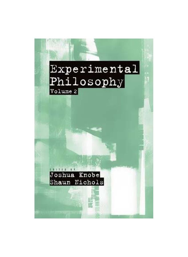 Experimental Philosophy Volume 2 Paperback English by Joshua Knobe - 26/Dec/13 