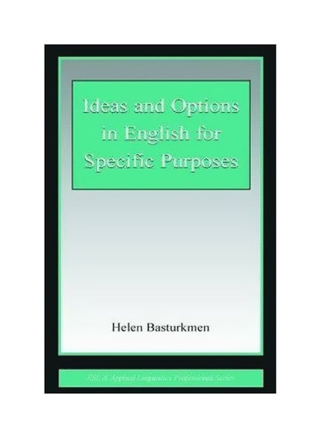 Ideas And Options In English For Specific Purposes paperback english - 31/Dec/05