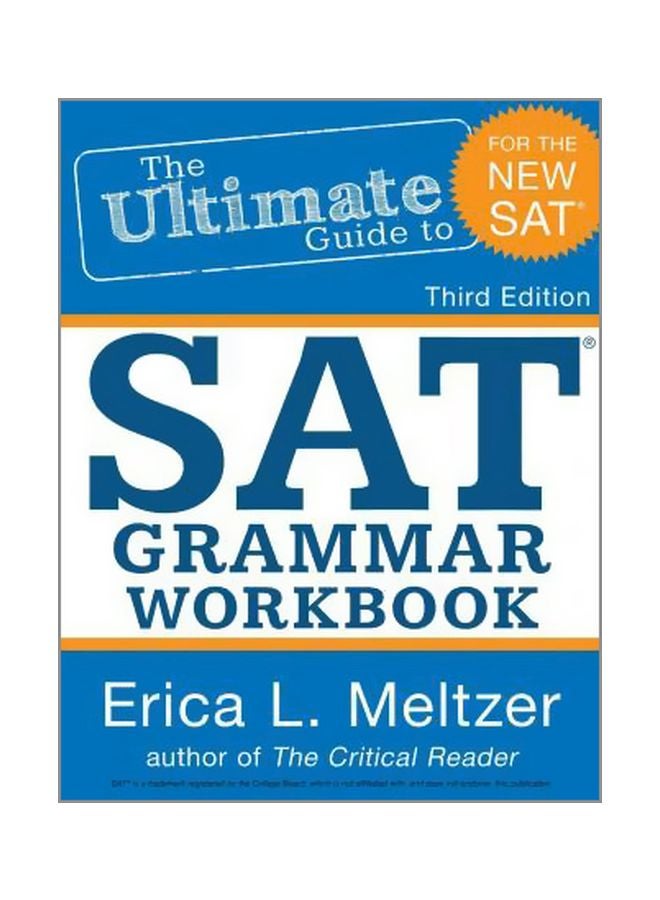 The Ultimate Guide To SAT Grammar Workbook paperback english - 15/Jun/15