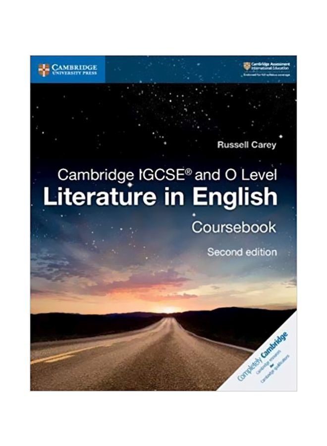 Cambridge Igcse And O Level Literature In English Coursebook Paperback English by Russell Carey - 25/May/18 