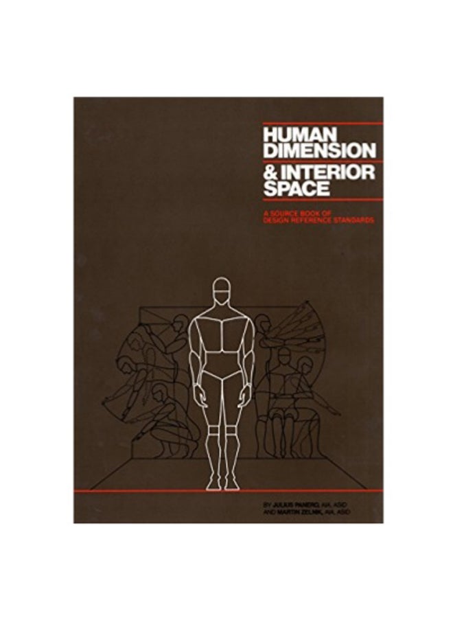 Human Dimension And Interior Space Hardcover English by Julius Panero - 36161 