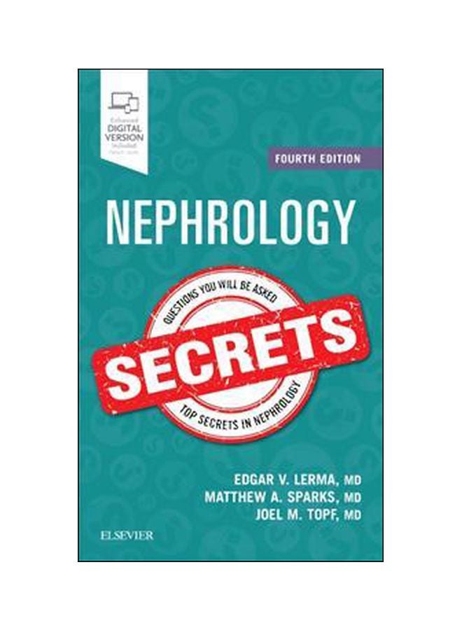 Nephrology Secrets Paperback English by Edgar V. Lerma - 43298