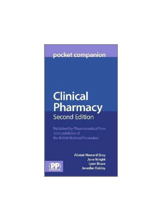 Clinical Pharmacy Pocket Companion paperback english - 8/Dec/15 