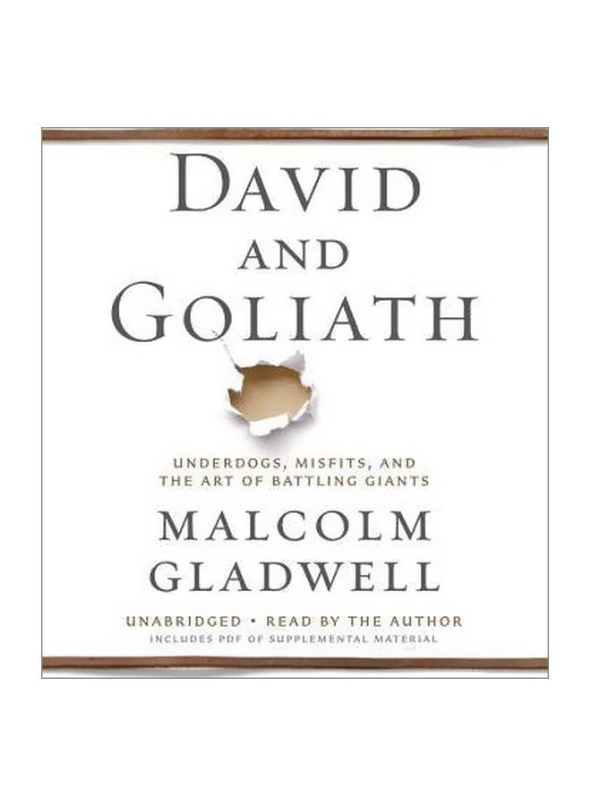 David And Goliath: Underdogs, Misfits, And The Art Of Battling Giants audio_book english - 1/Oct/13