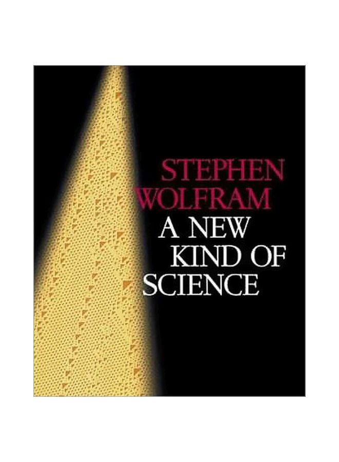 A New Kind Of Science Hardcover English by Stephen Wolfram - 1/Aug/02 