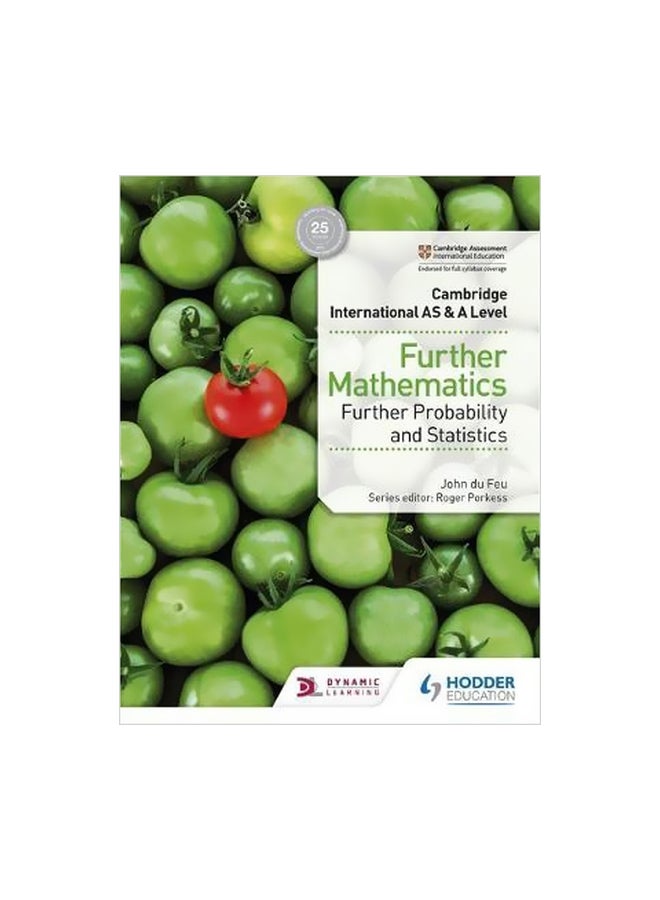 Cambridge International AS And A Level Further Mathematics Further Probability And Statistics paperback english - 1/Apr/18