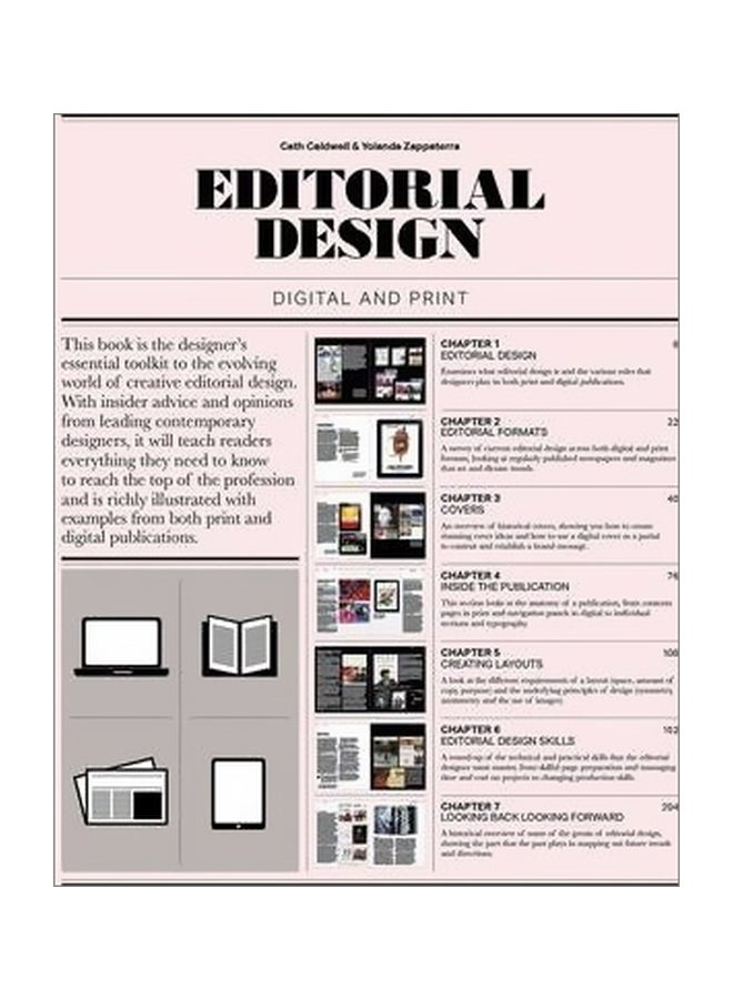Editorial Design: Digital And Print Paperback English by Cath Caldwell - 11/Nov/14