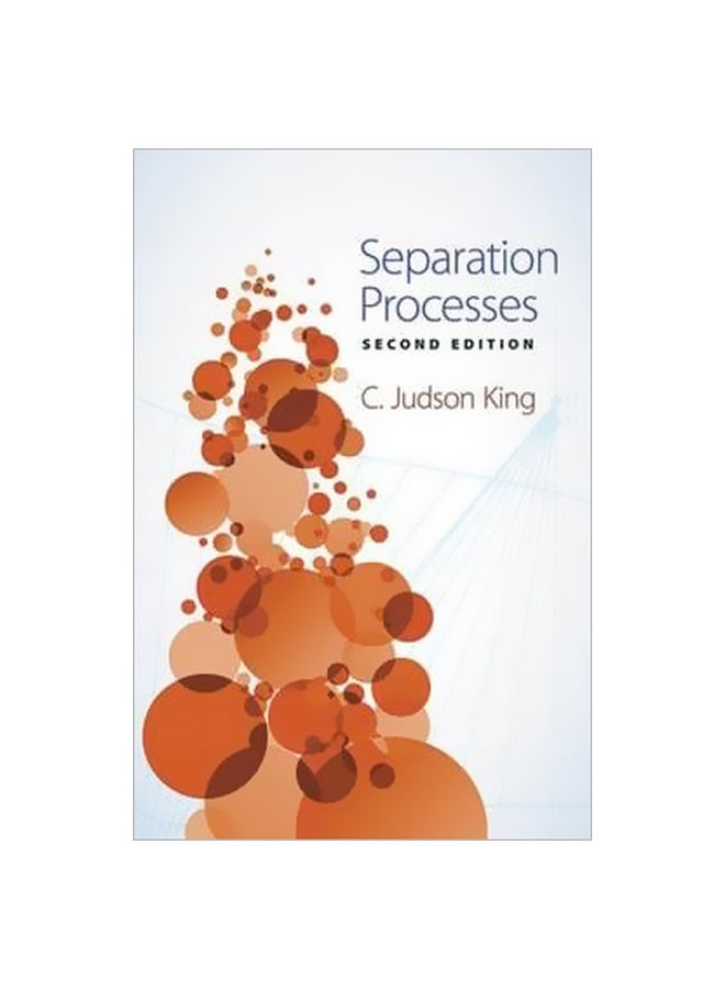 Separation Processes paperback english - 1/Jan/14