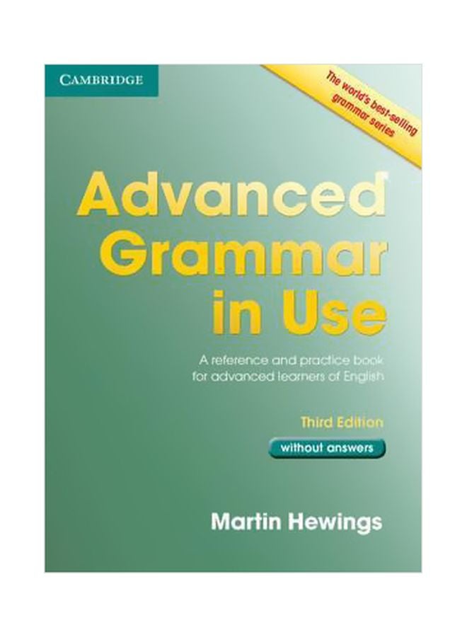 Advanced Grammar In Use Book Without Answers paperback english - 29/Mar/13 