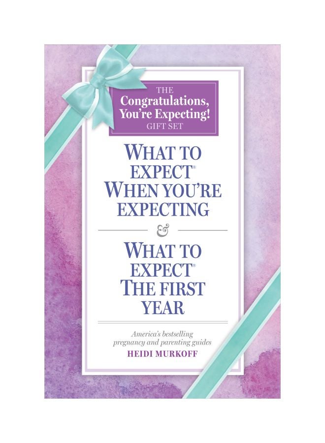 The Congratulations, You're Expecting: What To Expect When You're Expecting Gift Set Paperback English by Heidi Murkoff - 14/Jun/16 