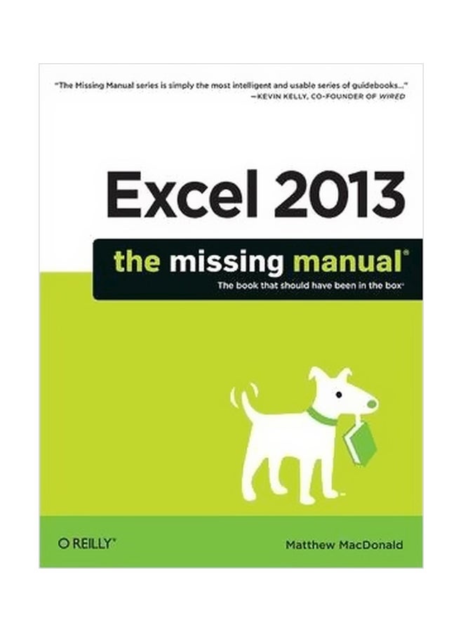 Excel 2013: The Missing Manual paperback english - 1/Jun/13 