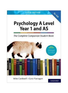 Psychology A Level Year 1 And AS: The Complete Companion Student Book Paperback English by Mike Cardwell - 6/Sep/18 - v1562314834/N27503327A_1