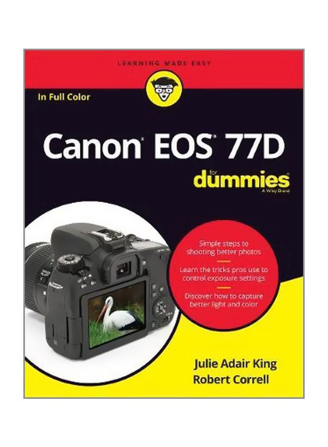 Canon EOS 77D For Dummies paperback english - 28/Aug/17