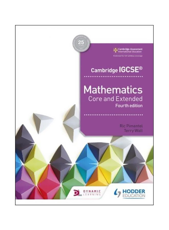 Cambridge Igcse Mathematics Core And Extended paperback english - 1/Apr/18 