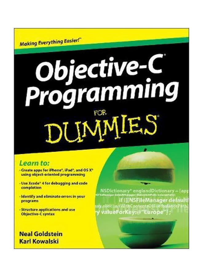 Objective-C Programming For Dummies paperback english - 23/Oct/12