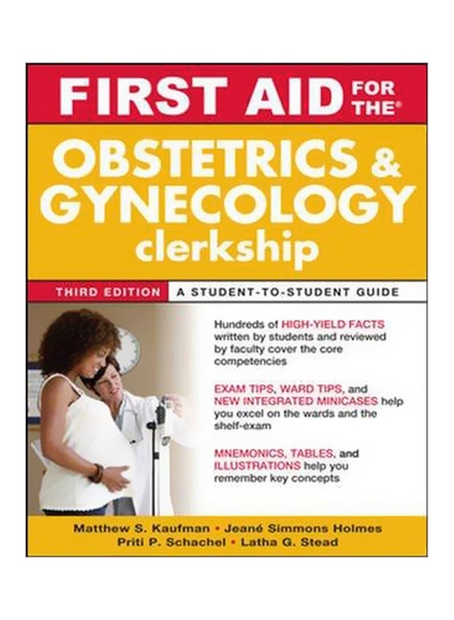 First Aid For The Obstetrics And Gynecology Clerkship paperback english - 3/Jul/05