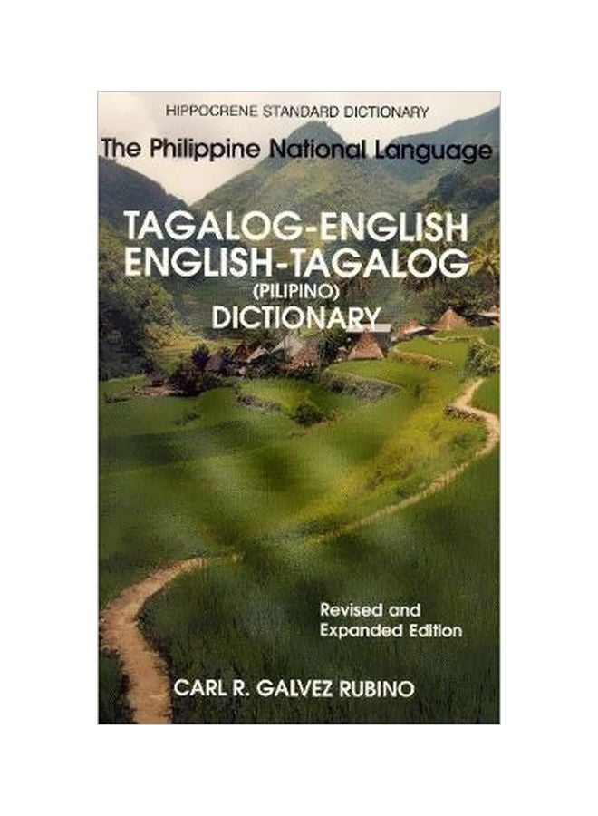 Tagalog-English / English-Tagalog (Pilipino) Standard Dictionary Paperback English by Carl R. Galvez Rubino - 37581