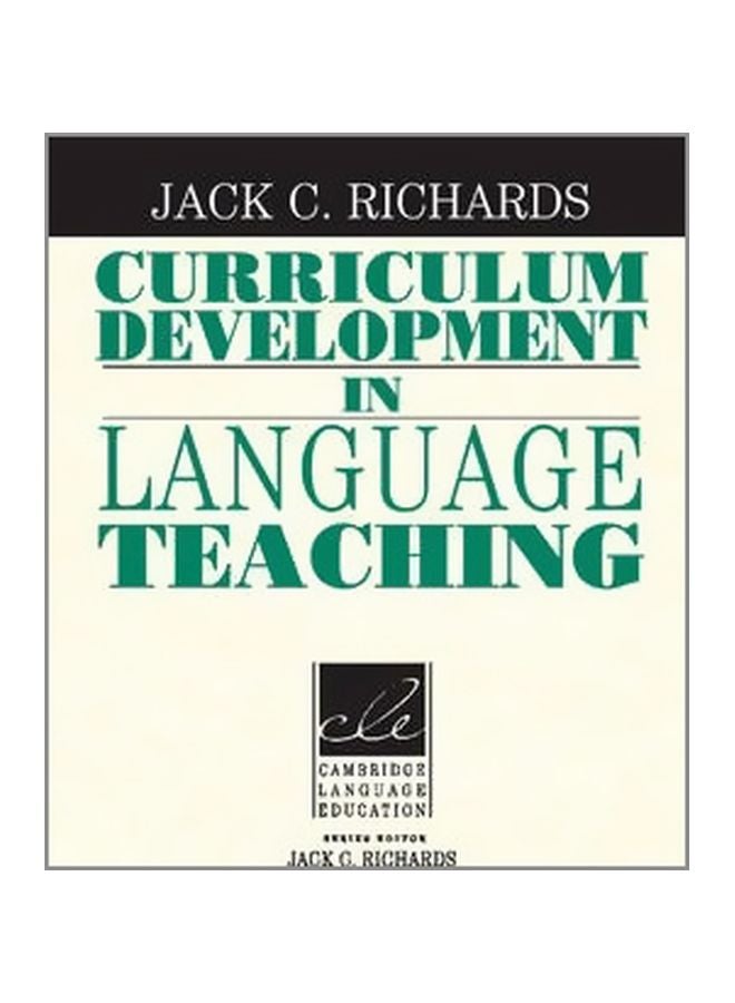 Curriculum Development In Language Teaching Paperback English by Jack C. Richards - 14/Jan/15 